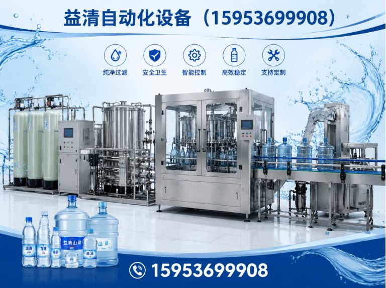 寒亭区瓶装水灌装设备展示图
